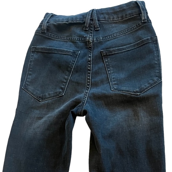 New NWT | GOOD WAIST CROP RAW HEM WITH POWER STRETCH | Ankle Cropped Denim Jeans - Picture 7 of 11